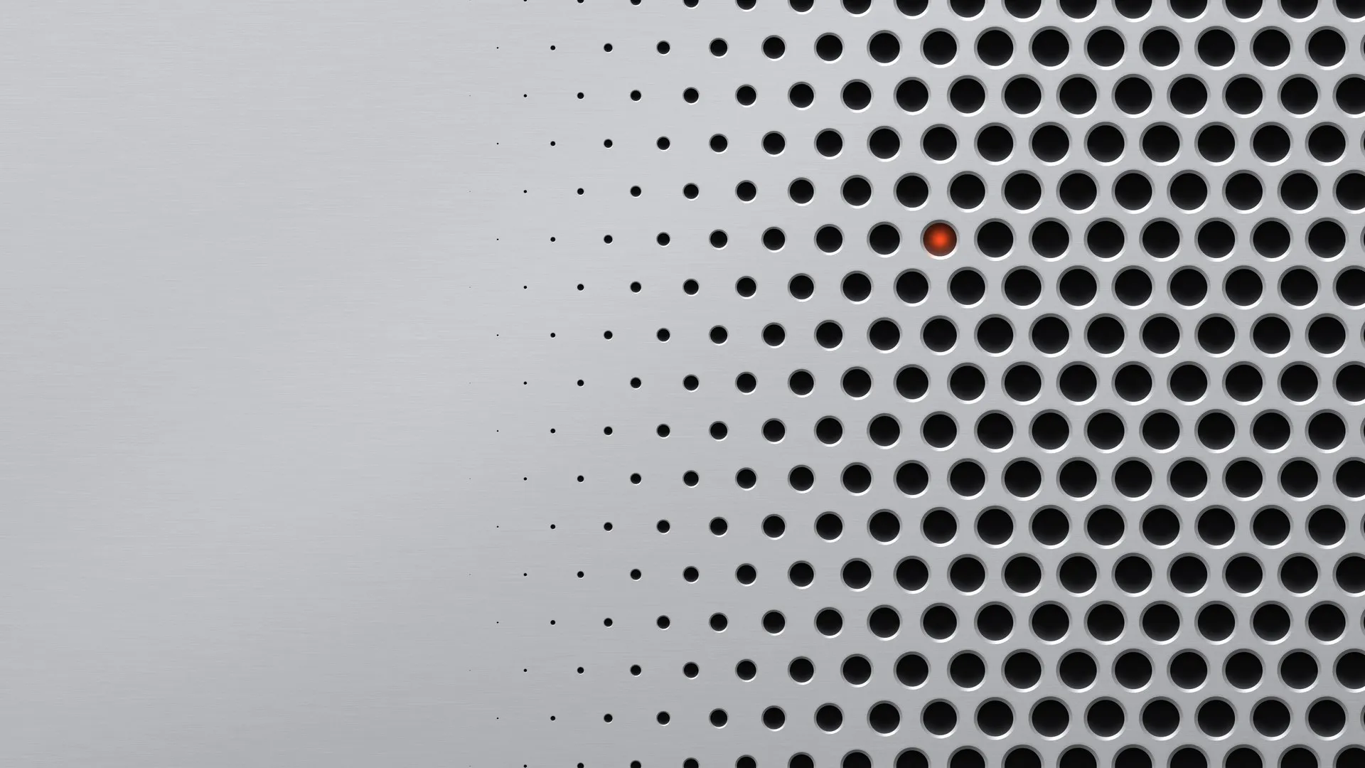 Alluminio forato, anteprima dello sfondo per desktop